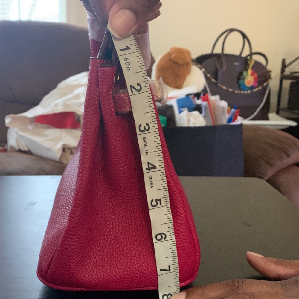 Vibrant Fuchsia Satchel Bag - Picture 12 of 12